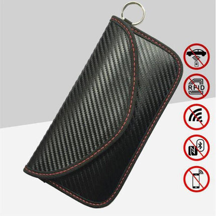 For Faraday Bag RFID Signal Blocking Shielding Pouch Cell Phone Blocker Wallet - Aimall