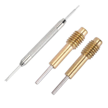 21PCS Watch Repair Kit Tool Removal Spring Bar Battery Replacement Carrying Bag - Aimall