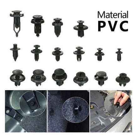 625 PCS Car Body Trim Clips Retainer Bumper Auto Panel Push Plastic Fastener Kit - Aimall