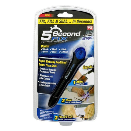 5 Second Fix UV Light Liquid Welding Kit Welding Compound Glue Repair Tool AU - Aimall