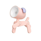 Mini Cartoon Animals LED Desk Lamp Portable Adjustable Cute Pet Night Light Lamp - Aimall