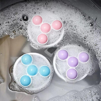 2 PCS Reusable Hair Lint Catcher Removal Net Bag Wash Machine Float Filter - Aimall