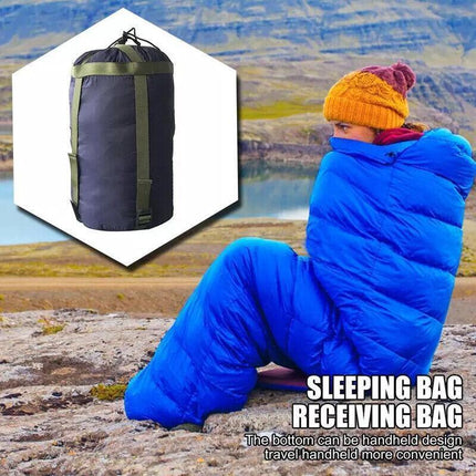 AU Waterproof Compression Stuff Sack Camping Storage Bag Outdoor Sleeping Bag - Aimall