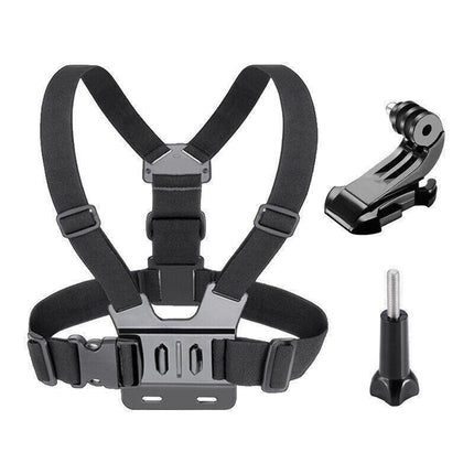 GoPro 3+ 4 5 6 7 8 Accessories Head Helmet Strap Chest Harness Mount Chesty - Aimall