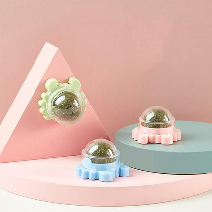 Interactive Catnip Mint Ball Toy for Kittens