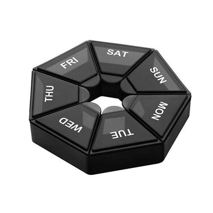 2PCS 7Day Pill Box Medicine Storage Tablet Container Case Organizer Dispenser AU - Aimall