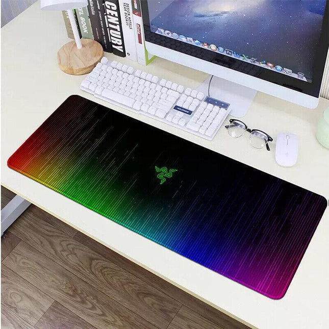 Razer Goliathus Mouse Keyboard Mat Pad Large Laptop Gaming 300x250mm 800x300mm - Aimall