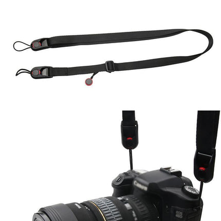 Camera Strap Quick Release Neck Hanging Belt Leash Shoulder for DSLR/SLR Camera - Aimall