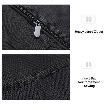 22 Pocket Tool Roll Fold Spanner Canvas Case Wrench Storage Bag Multifunctional - Aimall
