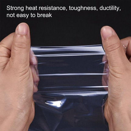 100/300 Heat Shrink Bag Wrap Film PVC Shrinkable Packaging Seal Gift Crafts Soap - Aimall