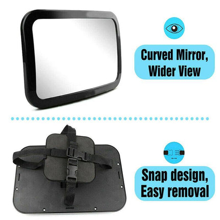 Car Baby Seat Inside Mirror View Back Safety Rear Ward Facing Child Infant AU - Aimall