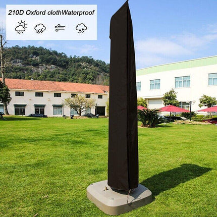 Durable Cantilever Outdoor Garden Patio Shield Parasol Banana Umbrella Cover AU - Aimall