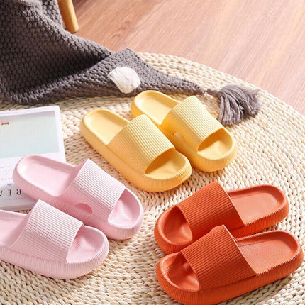 PILLOW SLIDES Sandals Ultra-Soft Slippers Extra Soft Cloud Shoes Anti-Slip AU - Aimall