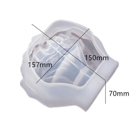 Hand Shape Silicone Ashtray Resin Mold Holder Tray Mould Casting Epoxy Crafts AU - Aimall