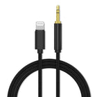 For iPhone to 3.5mm Aux Audio Adapter Cable Cord Jack iPhone 12 11 Pro 8 7 Plus - Aimall