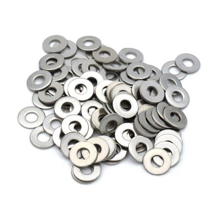 800PCS M4~M12 Flat& Spring Washers Pad Stainless Steel Assortment Metal Lock Kit - Aimall