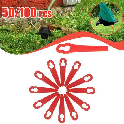 Grass Trimmer Plastic Blades Part Cutter Replace Acc Crop for OZITO Bosh Kuller - Aimall