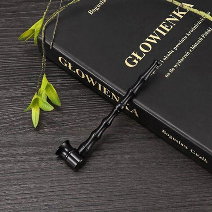 Solid Metal Aluminum Alloy Tobacco Pipe Cigarette Pipes Gift 12.7cm - Aimall