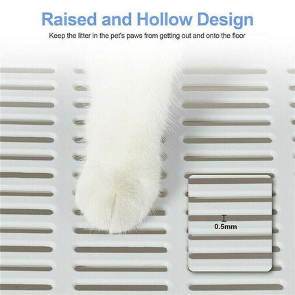 Self-Cleaning Hooded Cat Litter Box Enclosed Large Kitty Toilet Box Tray Refills - Aimall