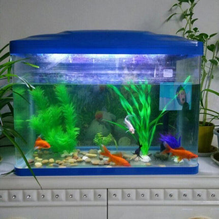 2PCS Artificial Fake Plastic Water Grass Plants for Fish Tank Aquarium Decor - Aimall