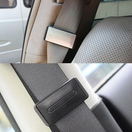 2X Car Seat Belt Clip Buckle Shoulder Tension Adjuster Clamp Auto Seatbelt Clips - Aimall