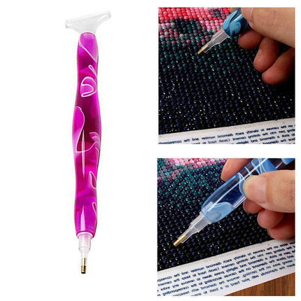 5D Resin Diamond Painting Pen Resin Point Drill Pens Cross Stitch DIY Craft Art - Aimall