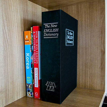Dictionary Book Secret Hidden Security Safe Lock Cash Money Jewellery Locker AU - Aimall