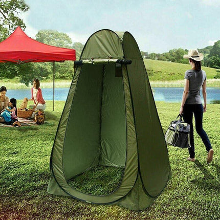 New Portable Pop Up Outdoor Camping Shower Tent Toilet Privacy Change Room AU - Aimall