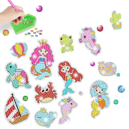 Kids Diamond Drawing Tool Kit Diamond Sticker - Aimall
