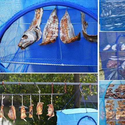 Air Dry Drying Net Vegetable Dehydrator Fruit Meat Fishing Jerky Food Beef Fish - Aimall