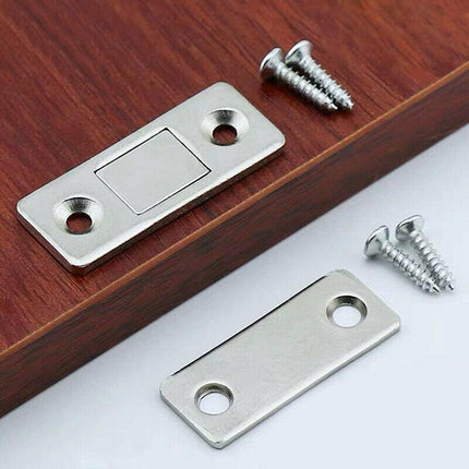 8PCS Strong Magnetic Door Catch Ultra Thin For Door Cabinet Cupboard Glass Latch - Aimall
