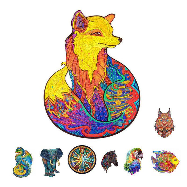 A3 Wooden Jigsaw Puzzles Animal Shape Adult Kid Toy Gift Housewarming  Au Stock Aimall