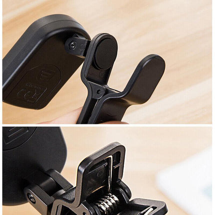 Tuner Guitar Violin Ukelele Bass Tuner Multifunction LCD Electronic Clip Digital - Aimall
