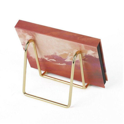 Iron Display Stand Dish Rack-Plate Bowl Picture Frame Photo Book Pedestal Holder - Aimall