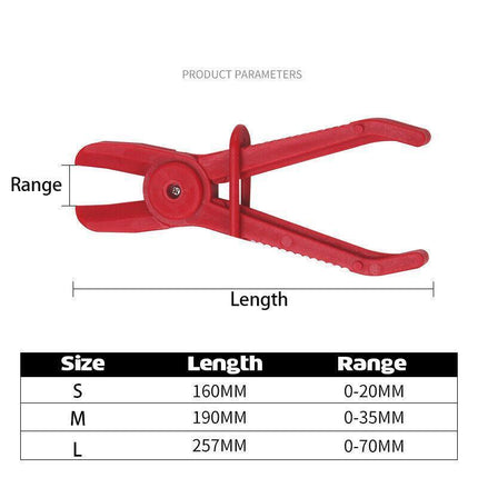 3 PCS Hose Clamp Kit Line Pipe Pliers Set Flexible Pinch Off Brake Fuel Water AU - Aimall