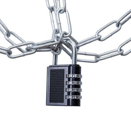2PCS 4 Digit Combination Lock Key Security Padlock Anti Rust Weather Proof Locks - Aimall