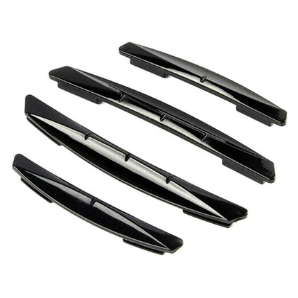 4pcs Universal Black Car Door Edge Anti-Collision Cover Scratch Protector Guard - Aimall