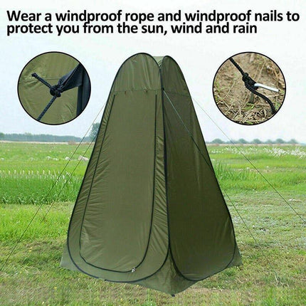 New Portable Pop Up Outdoor Camping Shower Tent Toilet Privacy Change Room AU - Aimall