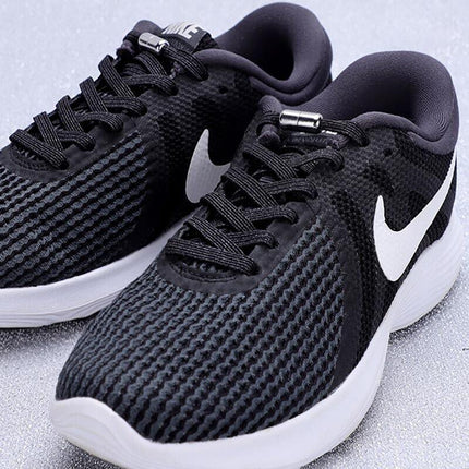 No Tie Locked Elastic Shoelace Shoe Lace Lazy Laces Sneakers Sports Adults Kids - Aimall