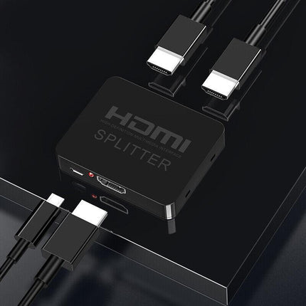 5 Port HDMI Splitter Switch Switcher Hub Box HDTV Ultra HD 4K 60Hz with Remote - Aimall