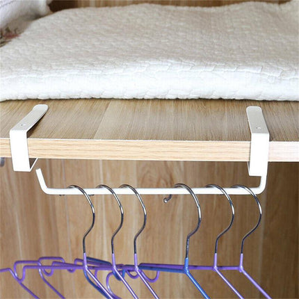 Paper Towel Holder Hanger Rack Under Cabinet Roll Cup Kitchen Shelf Organizer - Aimall