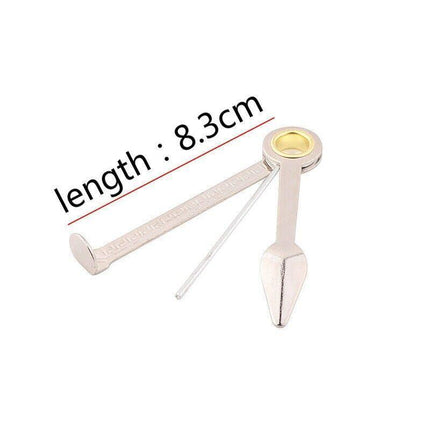 3 in1 Stainless Steel Smoking Tobacco Pipe Cleaner Cleaning Tool Multifunctional - Aimall