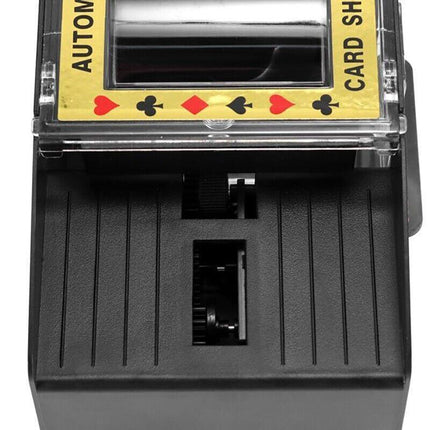 2 Deck Automatic Card Shuffler Poker Cards Shuffling Machine Casino Playing Game - Aimall