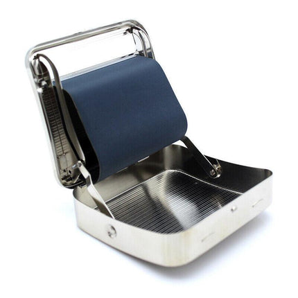 Metal Automatic Cigarette Tobacco Roller Roll Rolling Machine Box Case Maker Tin - Aimall