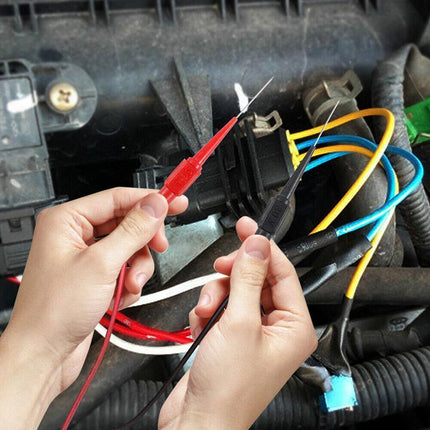 4* Multimeter Testing Lead Fluke Extention Back Probes Sharp Needles Micro Pins - Aimall