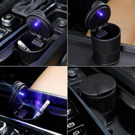 2PCS Portable Auto Car Ashtray Truck Cigarette Smoke Ashtray Ash Cylinder Holder - Aimall