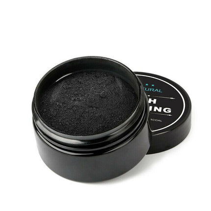Carbon Coco Organic Teeth Whitening Powder Coconut Charcoal Tooth Polish White - Aimall