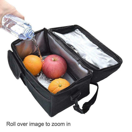 Insulated Lunch Bag Box Tote Cooler For Adults Women Men Hot Cold Food Thermal - Aimall
