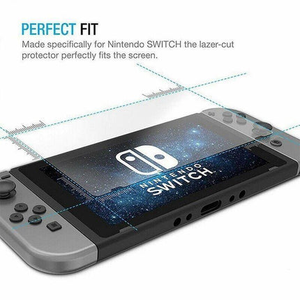 2x For Nintendo Switch Screen Protector 9H Full Cover Tempered Glass AU STOCK - Aimall