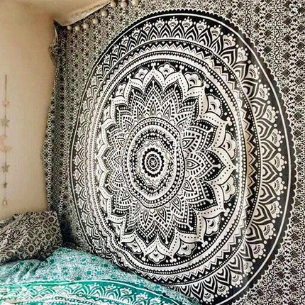2M Large Indian Bohemian Wall Hanging Tapestry Mandala Tapestries Bedroom Decor - Aimall